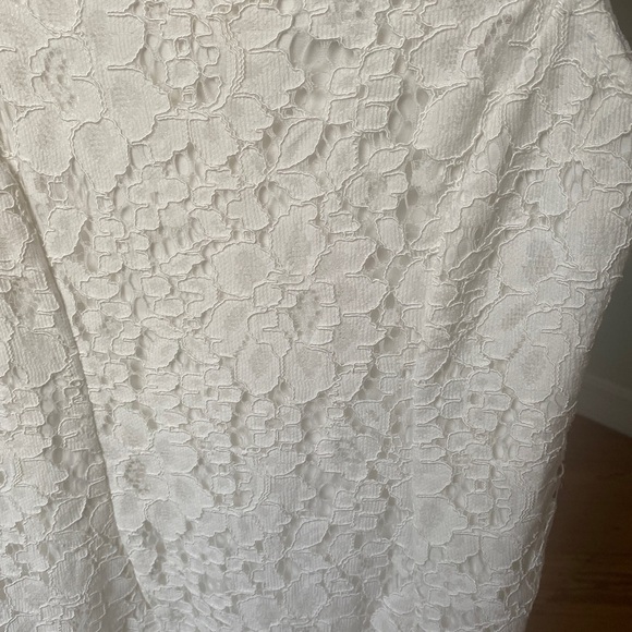 Beautiful Lace Studio One Dress with Pearl Accents Womens 6 - Picture 3 of 7